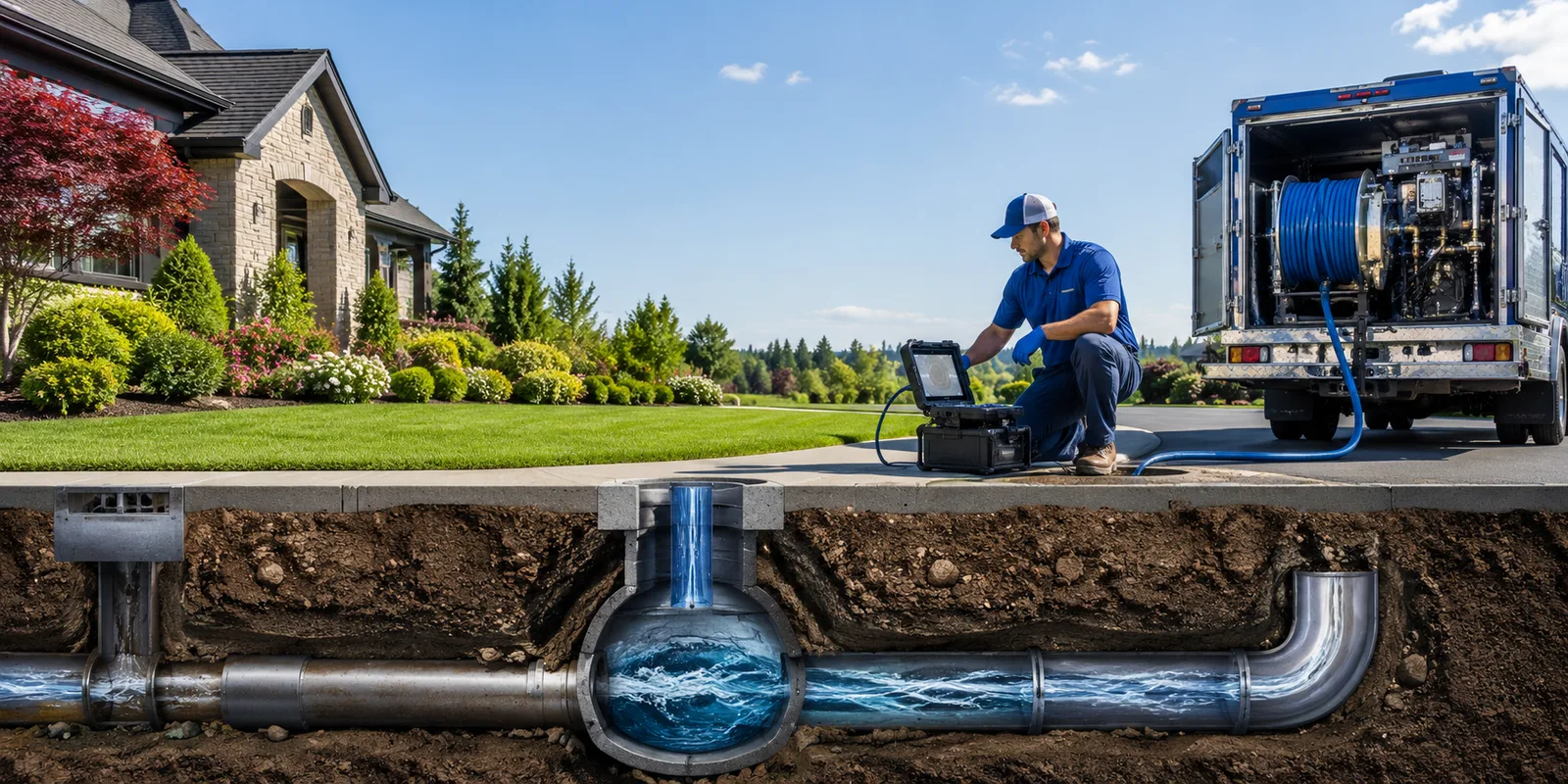 Drainage restoration information for Clam Lake, WI